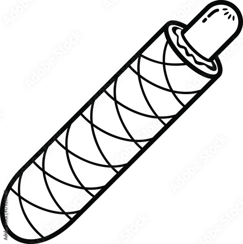 French hot dog