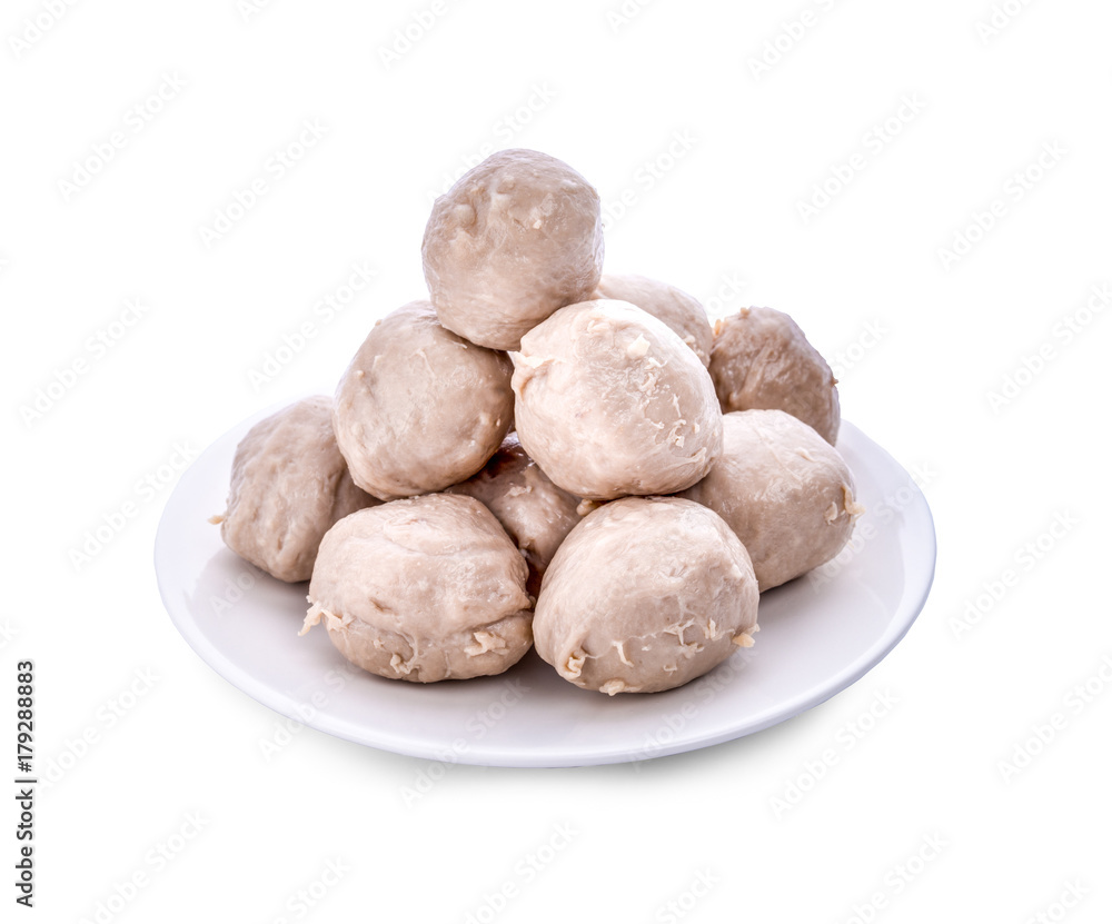 Fototapeta premium meatballs isolated
