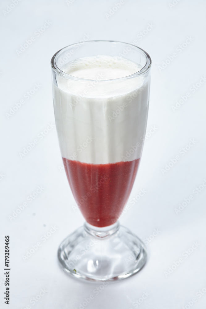 dessert with strawberries dessert with strawberries