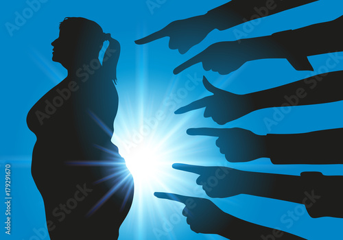 harcèlement - obésité - discrimination - grosse - montrer du doigt - exclusion - moral