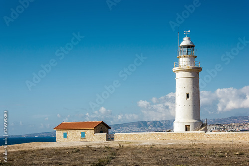 Lighthouse, Paphos Archaeological Park, Cyprus