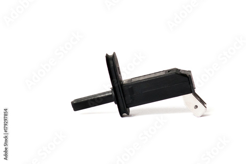 Car door switch on a white background.