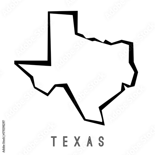 Texas geometric map