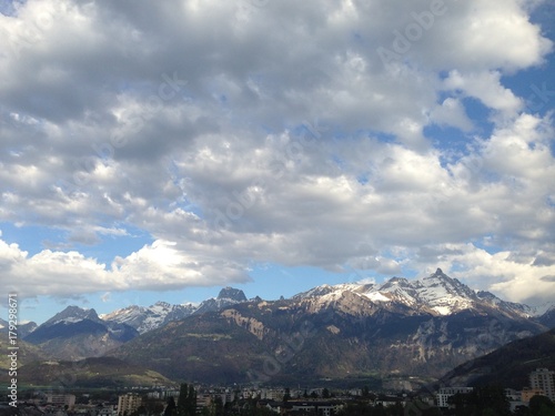 Sky, clouds and mountains © MariTriniGiner