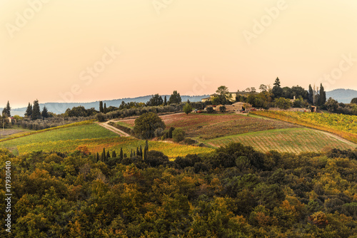 Herbst in der Toskana