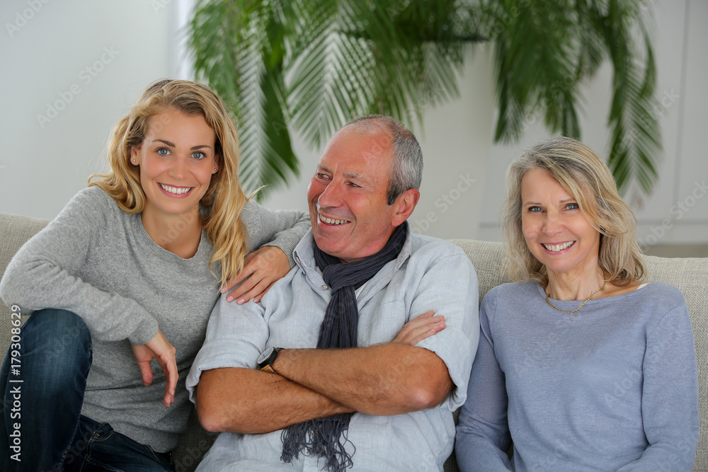 Fototapeta premium senior family concept
