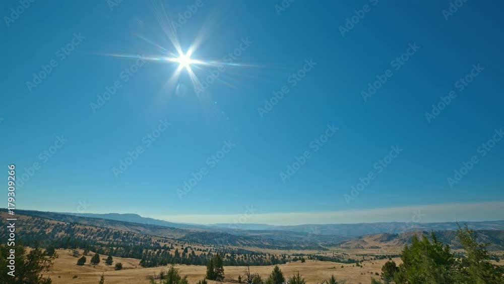 Oregon Desert Landscape Darkens During Total Solar Eclipse Over Oregon 1