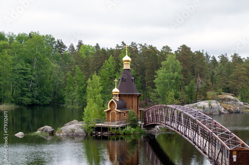 The Church of St. Andrew on Vuoksa, village of Vasilyevo, Priozersk district, Leningrad region, Russian Federation