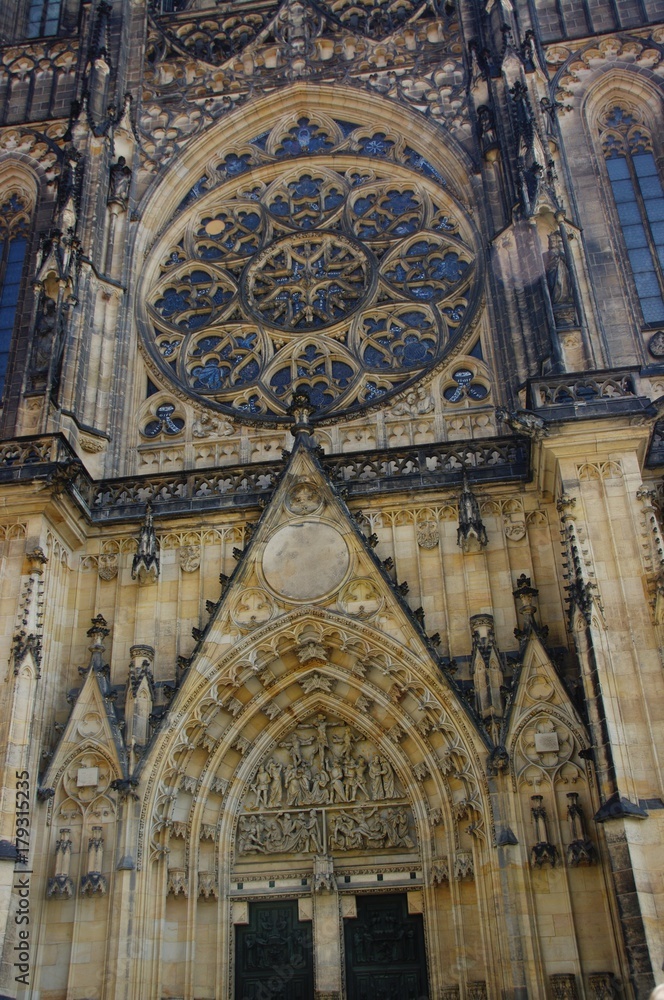 Katedra św. Wita w Pradze - rozeta