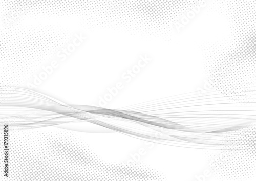 Grey gradient abstract modern futuristic technology dotted layout