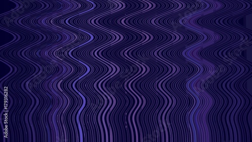 Fotografie Wellenmuster dunkelblau-violett