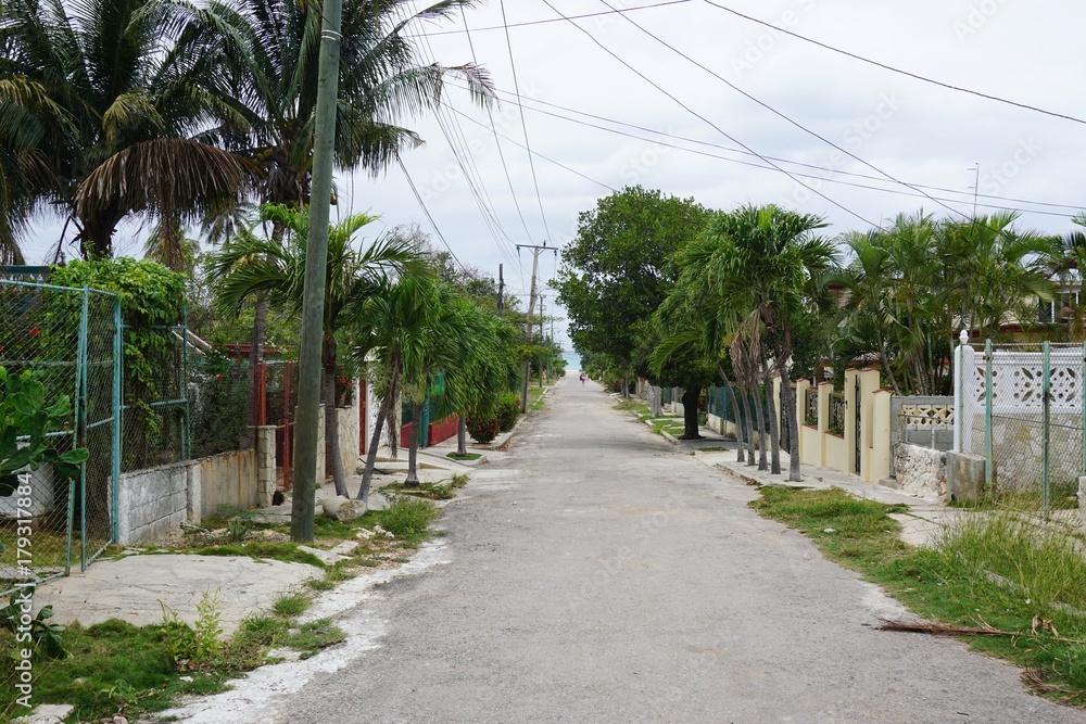 in den Straßen von Guanabo, Playa del Este, Havanna auf Kuba | Karibik