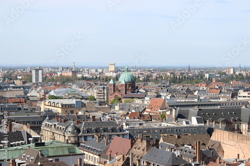 Panorama de strasbourg, france