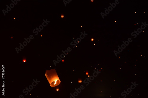 Chiang Mai, Thailand, Lichterfest photo