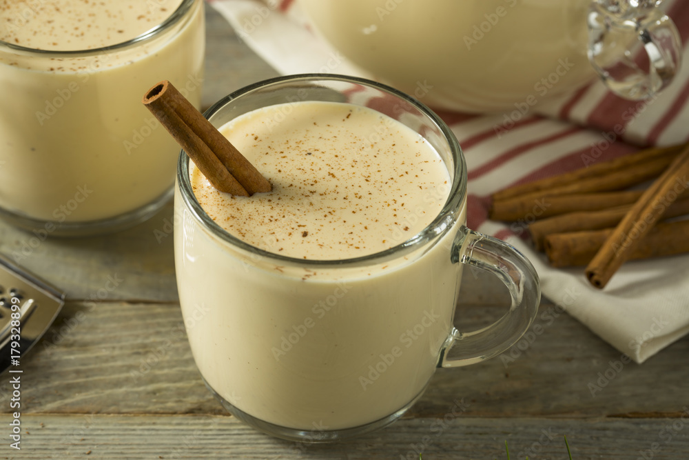 Boozy Warm Eggnog Punch Boozy Warm Eggnog Punch