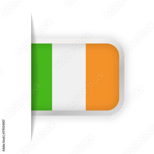 Free Download Ireland Flag Vector Bookmark Icon - GFXLoad