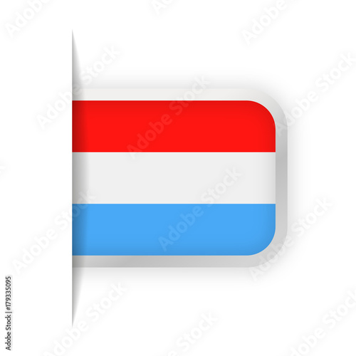 Luxembourg Flag Vector Bookmark Icon Free Download Luxembourg Flag Vector Bookmark Icon - GFXLoad