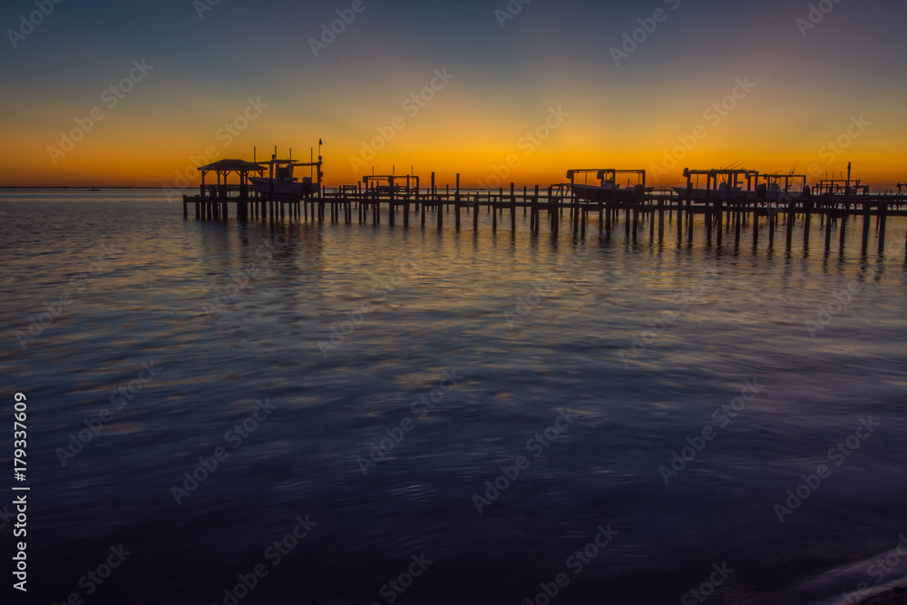 Sunset, Harkers Island, NC, USA
