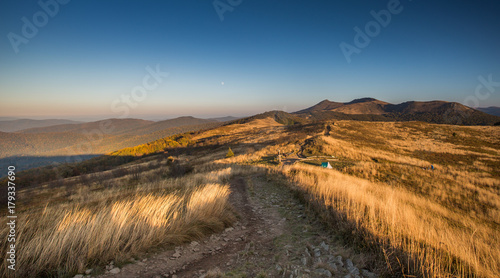 Fototapeta Naklejka Na Ścianę i Meble -  Beautiful mountains in Poland - Bieszczady