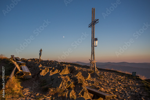 Fototapeta Naklejka Na Ścianę i Meble -  Beautiful mountains in Poland - Bieszczady