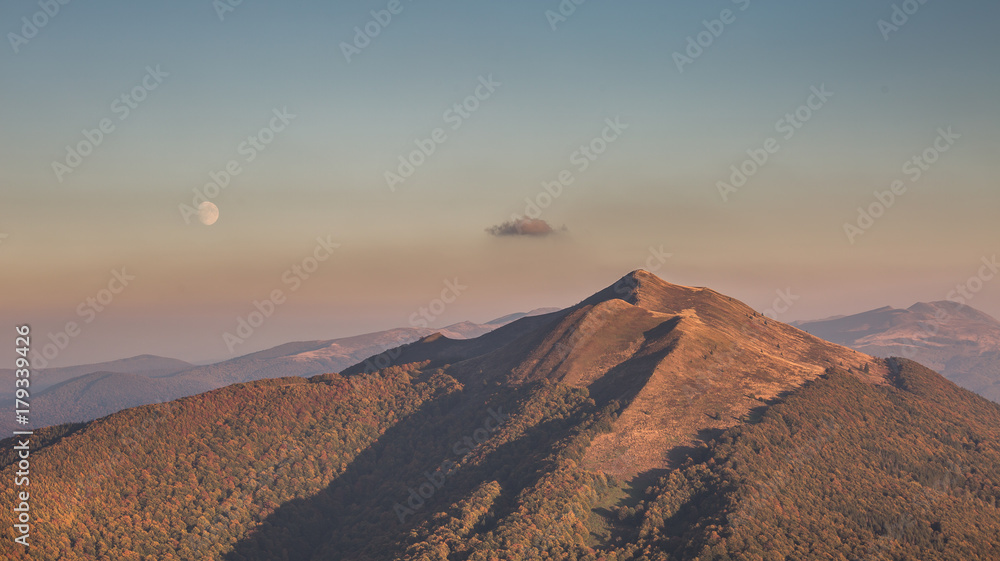 Fototapeta premium Beautiful mountains in Poland - Bieszczady