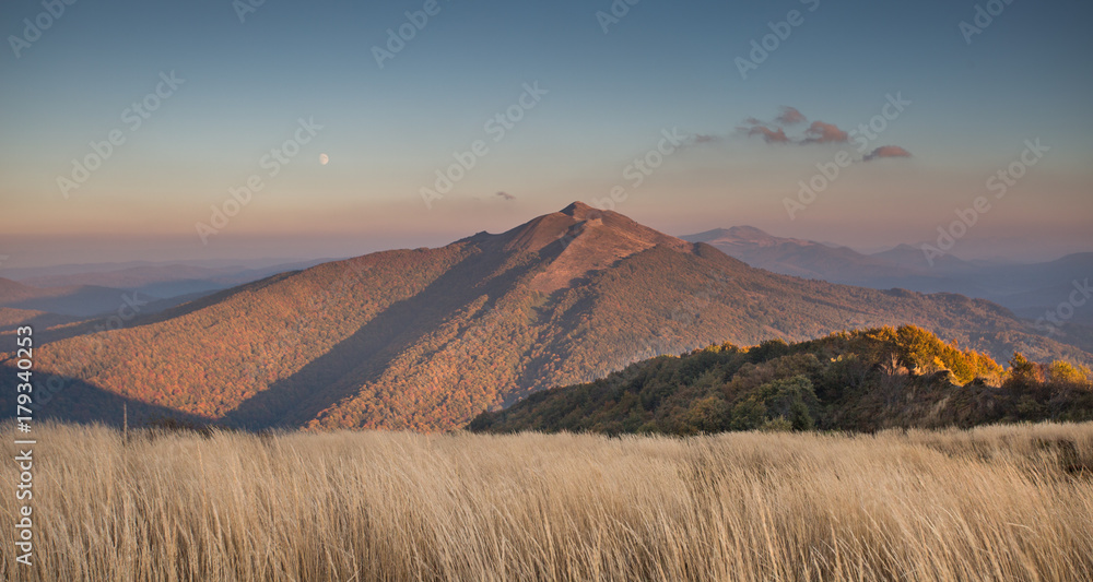 Obraz premium Beautiful mountains in Poland - Bieszczady