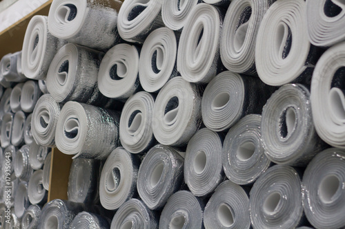 Insulation material in rolls for wholesale