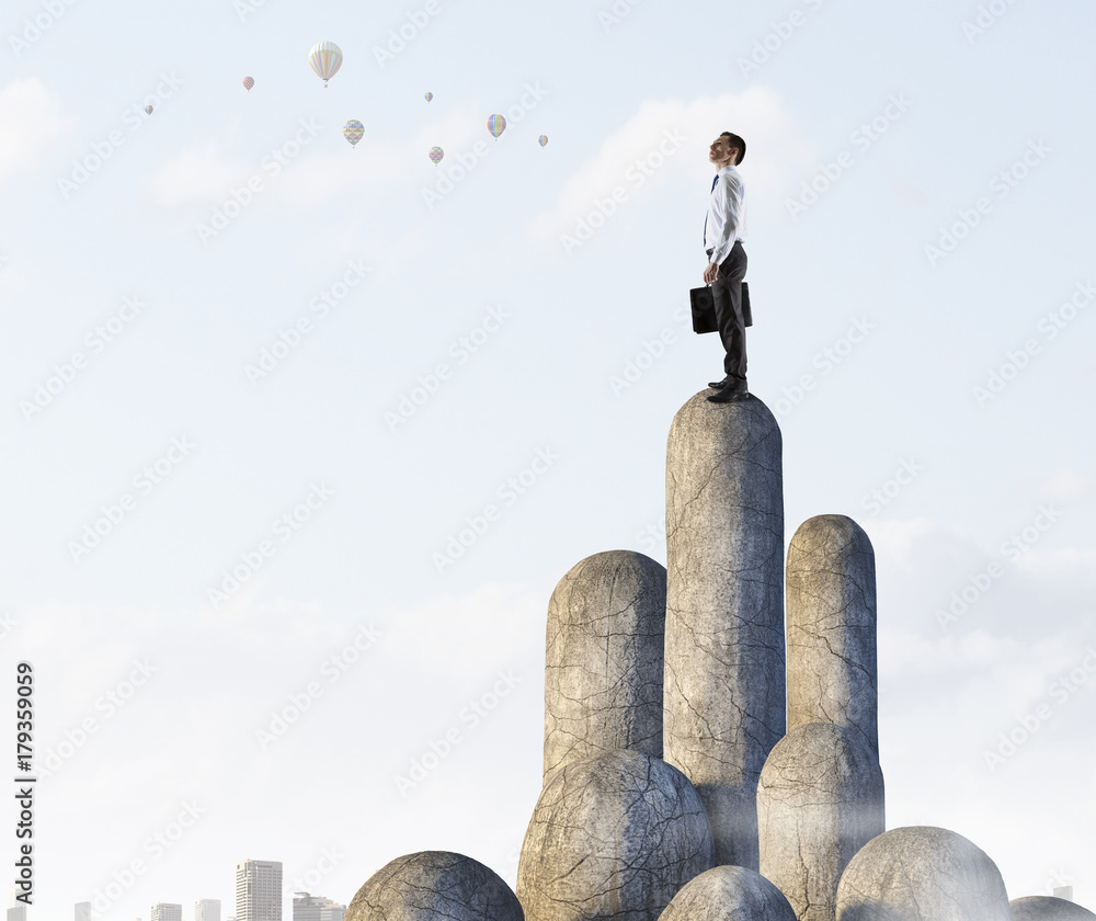 When your are on top. Mixed media When your are on top. Mixed media