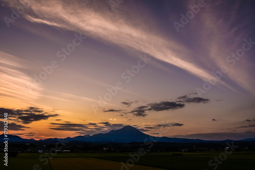 日本、中国地方、鳥取県、大山、伯耆富士、絶景