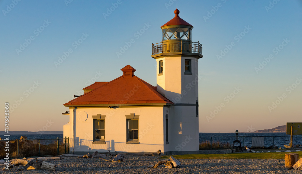 The Lighthouse on Alki Point in West Seattle