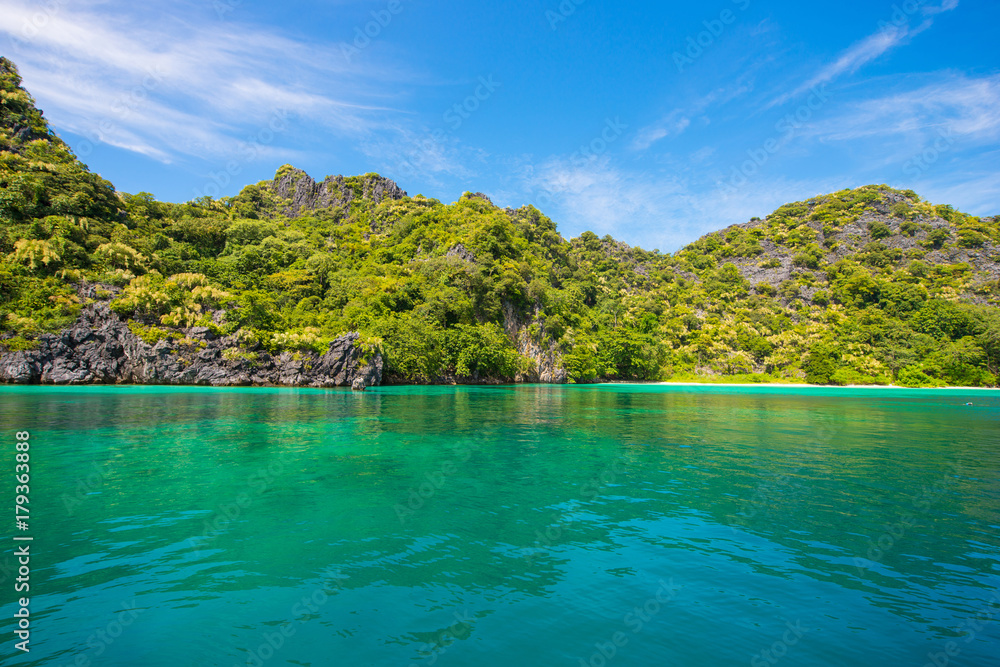 Zadetkyi island is the most coral abundant shallow in Myanmar