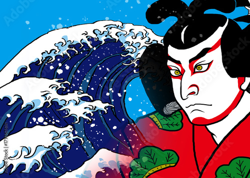 歌舞伎の背景 Stock イラスト Adobe Stock 歌舞伎の背景 Stock イラスト Adobe Stock