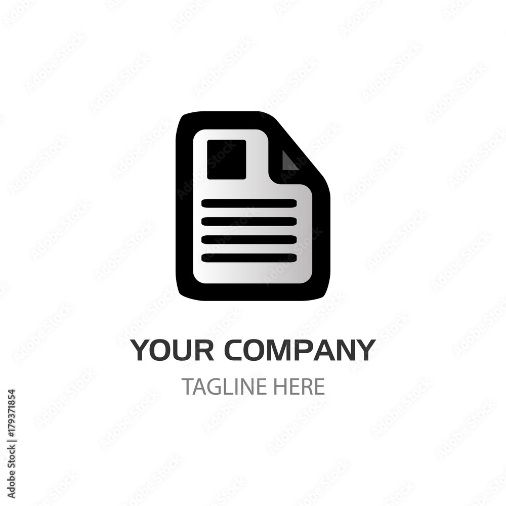 Vector document logo or Documents icons. Vector document logo or Documents icons.