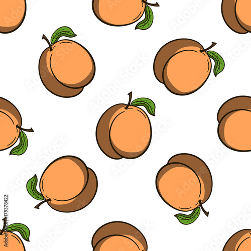 Colorful Peaches