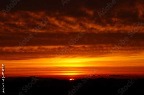 Red sunset © giulio