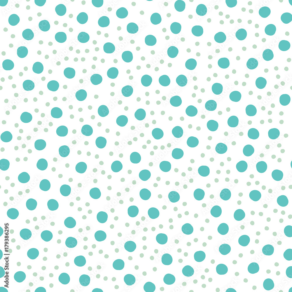 Winter Snow Hand Drawn Dots Asymmetrical Seamless Pattern, Dotted Swiss Winter Snow Hand Drawn Dots Asymmetrical Seamless Pattern, Dotted Swiss