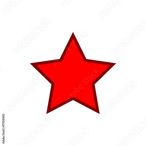 Star red sign
