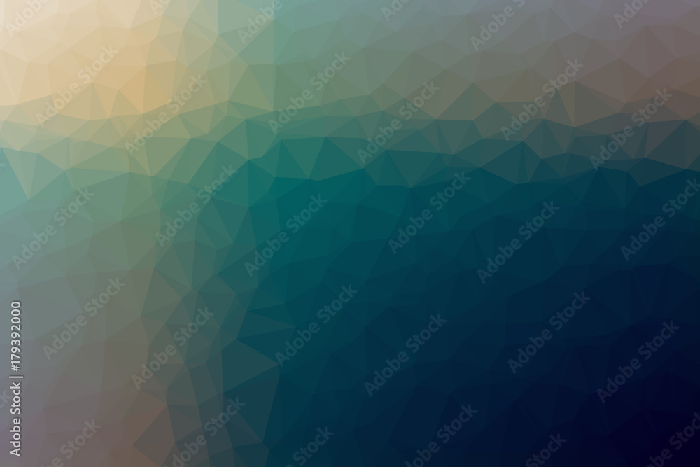 Triangle mosaic low polygonal abstract background.