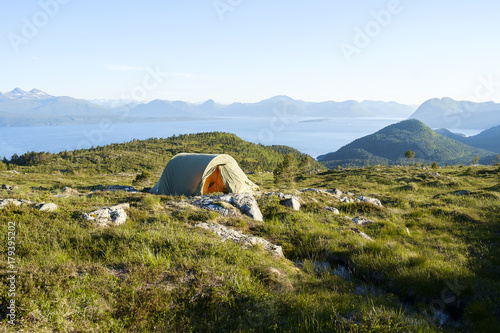 Mountain camping