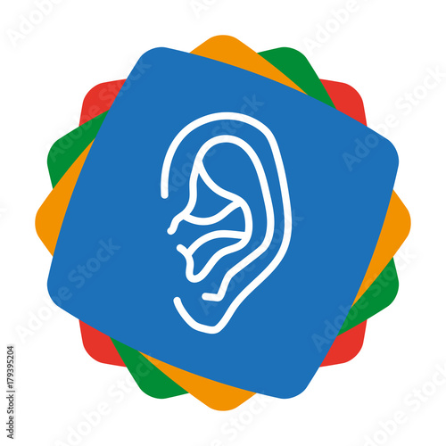 App Icon bunt - Ohr