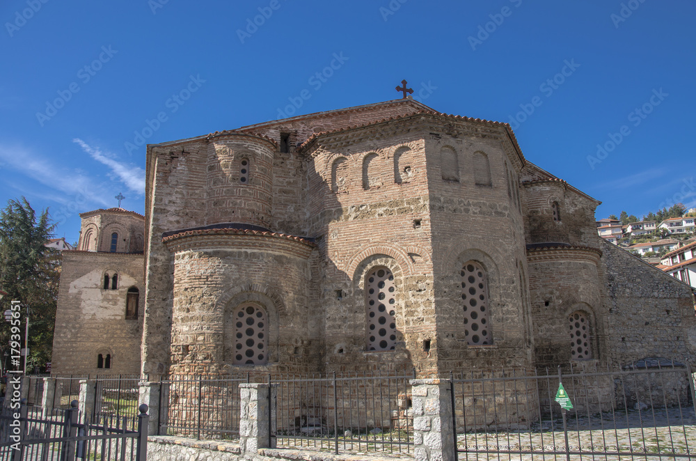 Old Byzantine church - St Sophia - Ohrid, Macedonia 