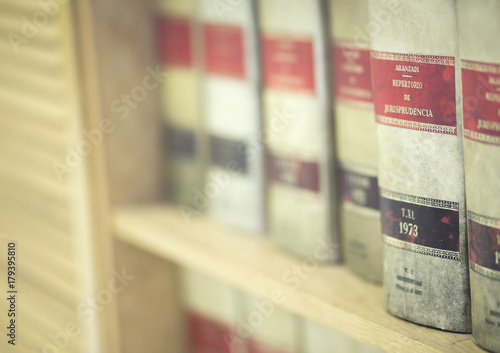 Law firm legal books photo