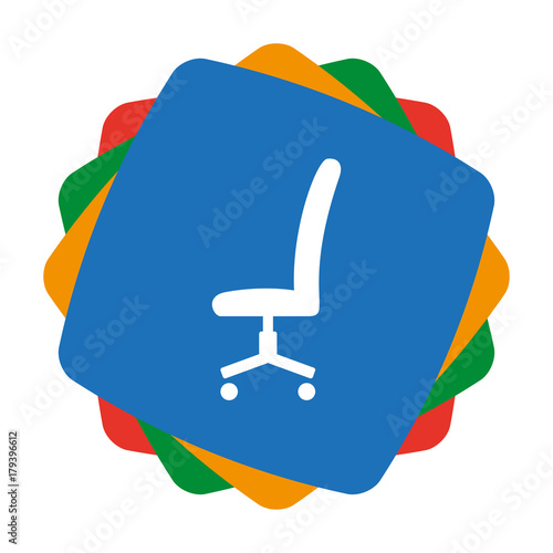 App Icon bunt - Stuhl