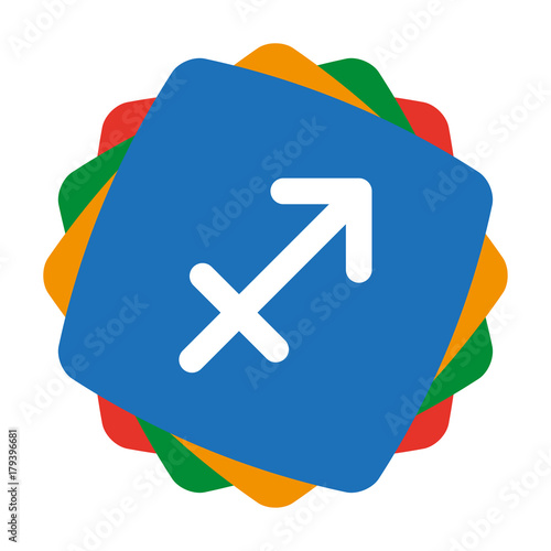 App Icon bunt - Sternzeichen - Schütze
