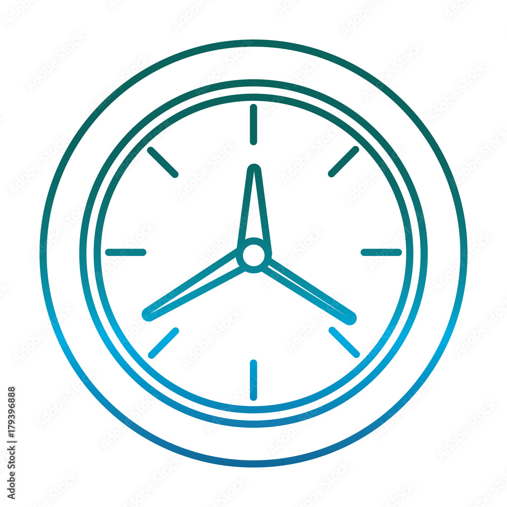 clock icon over white background vector illustration clock icon over white background vector illustration