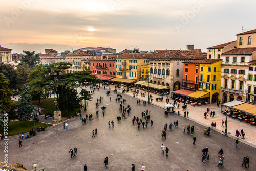 Piazza Bra, Verona photo