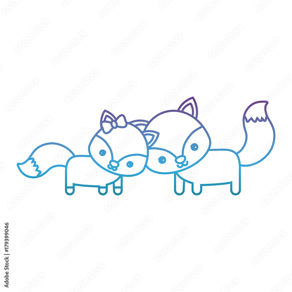 cute fox icon over white background vector illustration cute fox icon over white background vector illustration