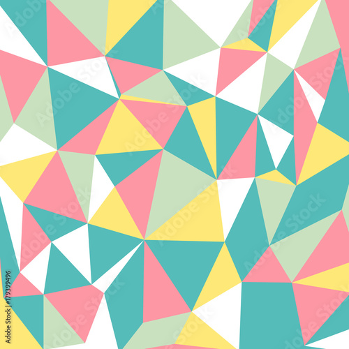 Abstract triangles geometrical pattern