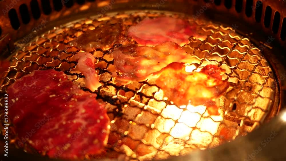 Grill pork for dinner Grill pork for dinner