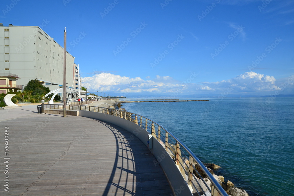 Obraz premium Lungomare di Grado (Gorizia)